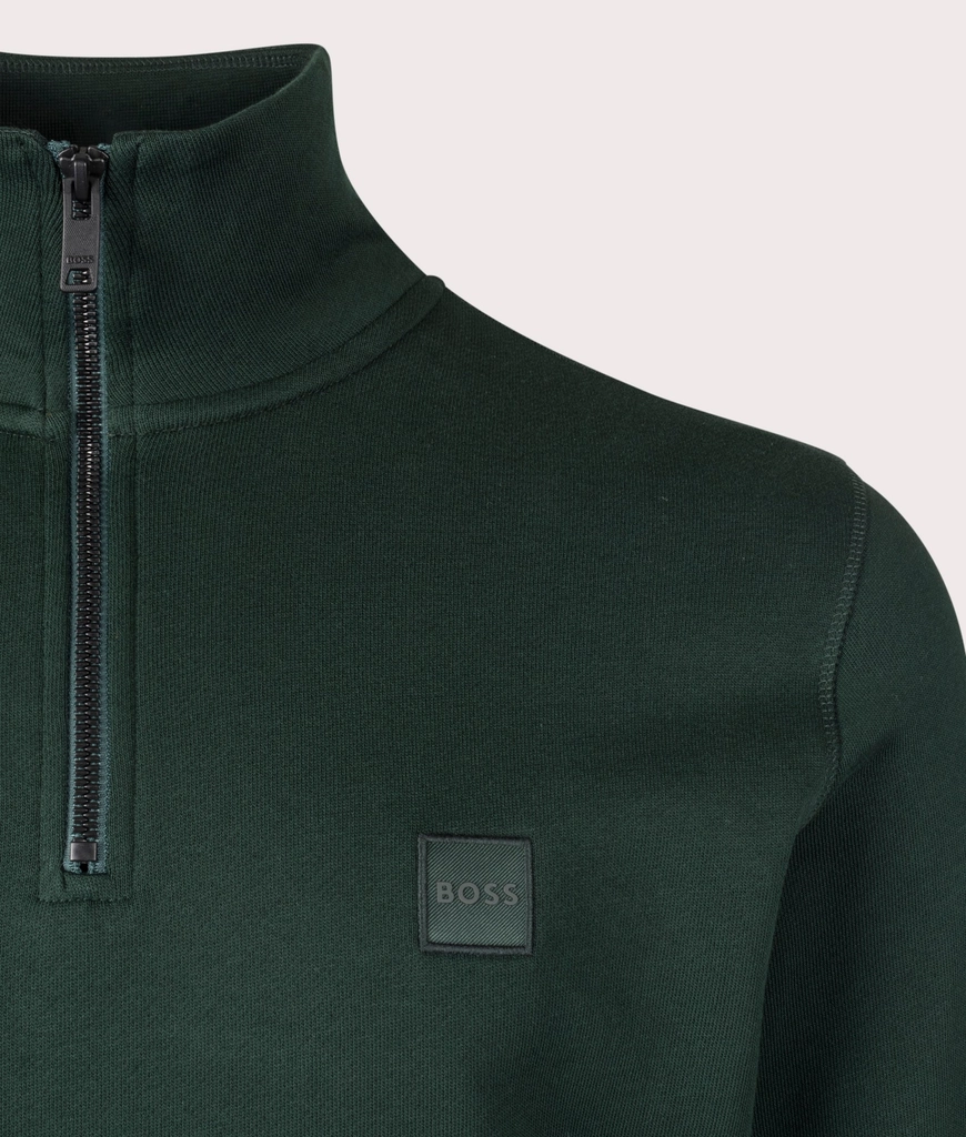 Hugo Boss Mens Quarter Zip Zetrust Sweatshirt